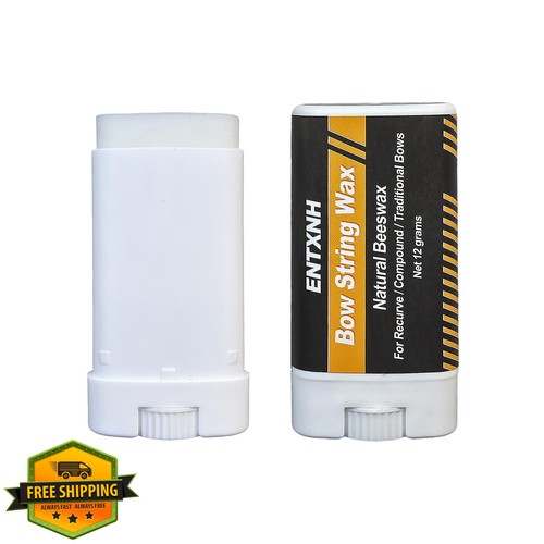 Entxnh bow string wax white - string,