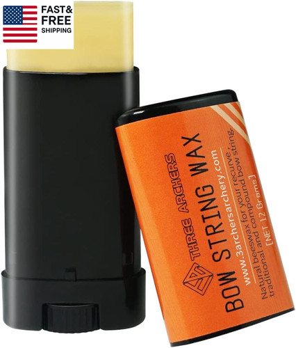 Archery bowstring wax - wax, recurve